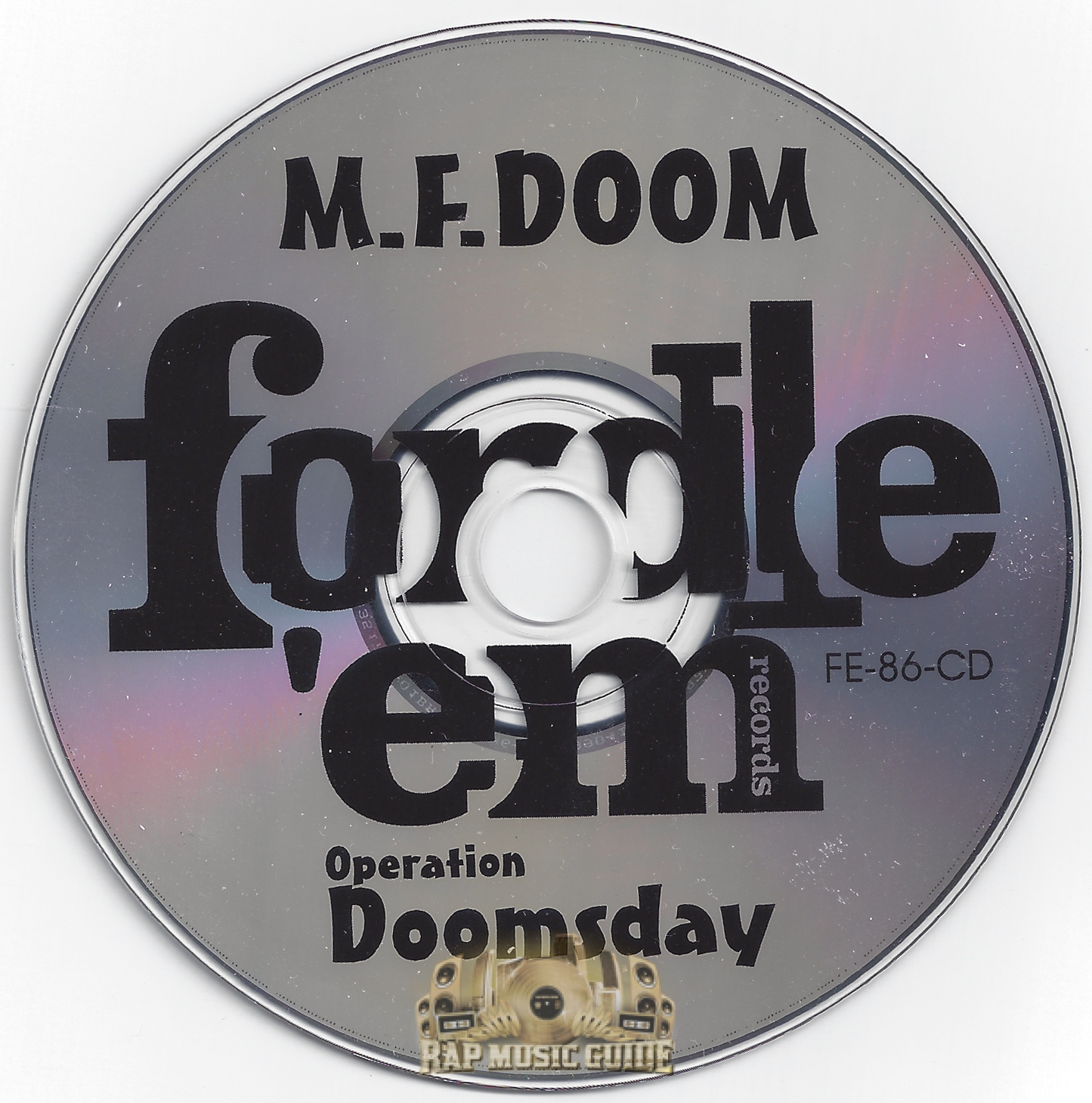 MF Doom - Operation: Doomsday: 1st Press. CD | Rap Music Guide